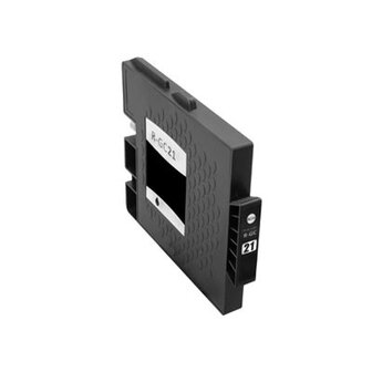 Huismerk Ricoh GC-21K Inktcartridge Zwart