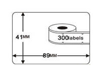 Huismerk DYMO 11356 (S0722560) Labels 89mmx41mm 300 Stuks