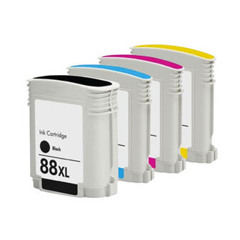 HP 88XL Inktcartridge Multipack 4-Pack