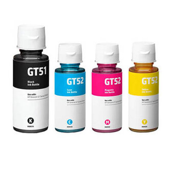 HP GT51/GT52 Inktvulling Multipack 4-Pack