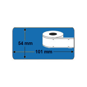 Huismerk DYMO 99014 (S0722430) Labels 101mmx54mm 220 Stuks Blauw