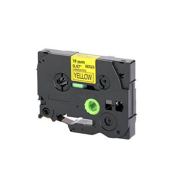 Huismerk Brother TZe-641 Tape Zwart op Geel 18mm