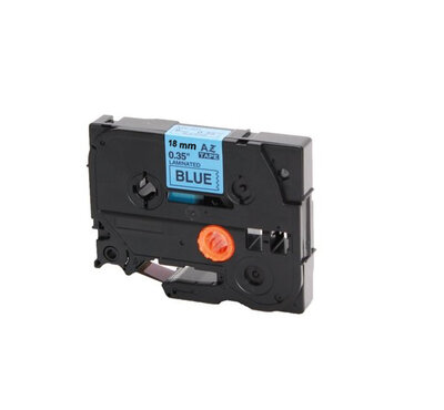 Huismerk Brother TZe-541 Tape Zwart op Blauw 18mm