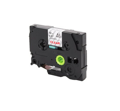 Huismerk Brother TZe-232 Tape Rood op Wit 12mm