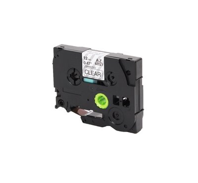 Huismerk Brother TZe-135 Tape Wit op Transparant 12mm