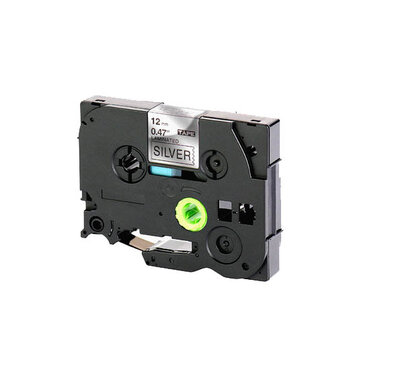 Huismerk Brother TZe-931 Tape Zwart op Zilver 12mm