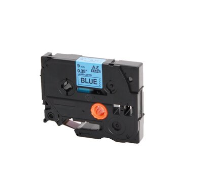 Huismerk Brother TZe-521 Tape Zwart op Blauw 9mm
