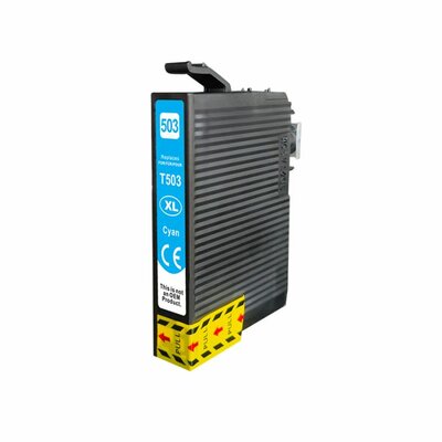 Huismerk Epson 503XL Inktcartridge Cyaan