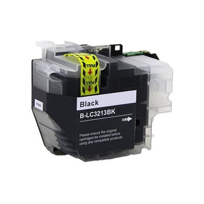 Huismerk Brother LC-3213XLBK Inktcartridge Zwart