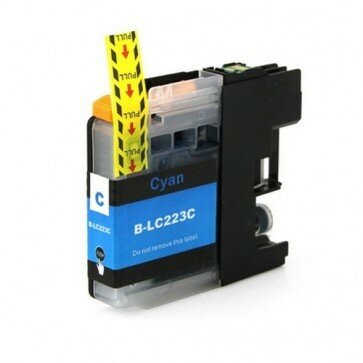 Huismerk Brother LC-223C Inktcartridge Cyaan