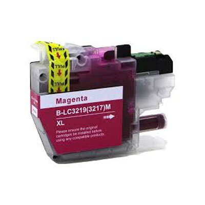 Huismerk Brother LC-3219XLM Inktcartridge Magenta Hoge Capaciteit