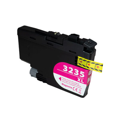 Huismerk Brother LC-3235XLM Inktcartridge Magenta Hoge Capactiteit