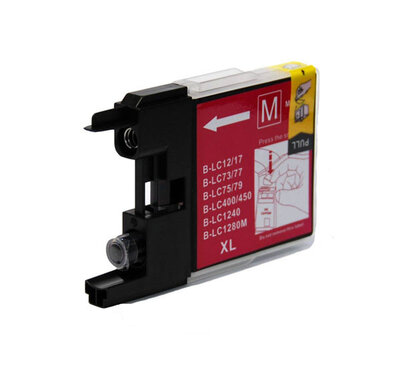 Huismerk Brother LC-1280XLM Inktcartridge Magenta