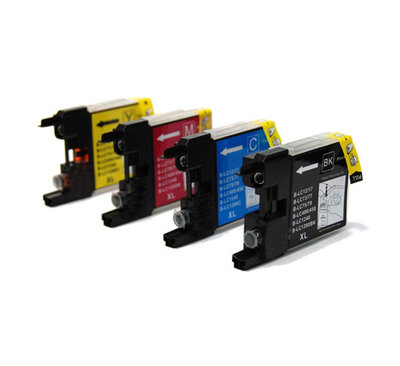 Huismerk Brother LC-1280XLBK inktcartridges Multipack