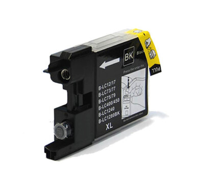 Huismerk Brother LC-1240BK Inktcartridge Zwart