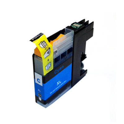 Huismerk Brother LC-225XLC Inktcartridge Cyaan