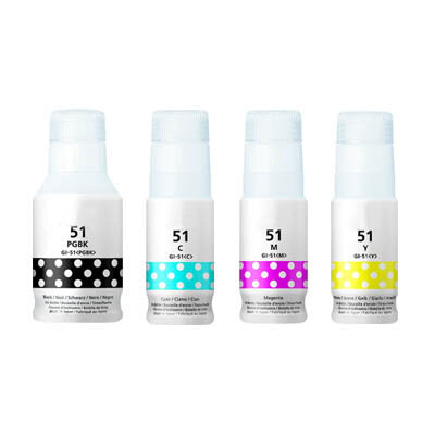 Huismerk Canon GI-51 Inktvulling Multipack 4-Pack