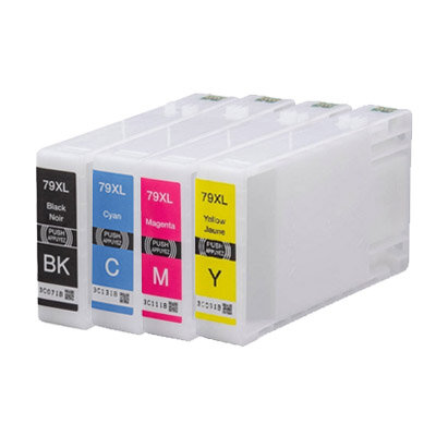 Huismerk Epson 79XL (T7905) Inktcartridges Multipack 4-Pack
