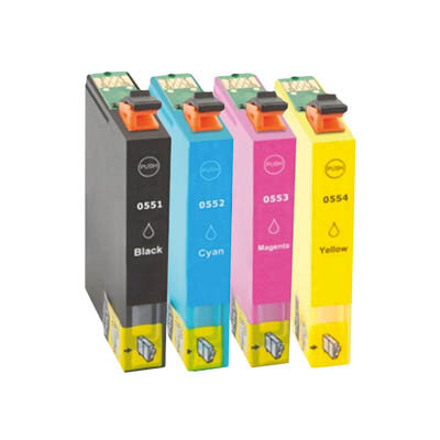 Huismerk Epson T0556 Inktcartridges Multipack 4-Pack