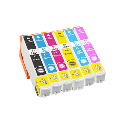 Huismerk Epson 24XL (T2438) Inktcartridges Multipack