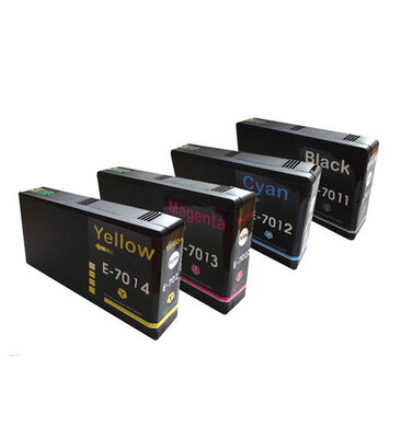 Huismerk Epson T7015 Inktcartridges Multipack 4-Pack