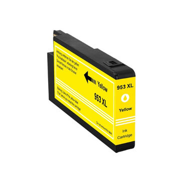 Huismerk HP 953XL Inktcartridge Geel