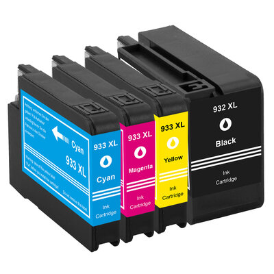 Huismerk HP 932XL/933XL Inktcartridge Multipack 4-Pack