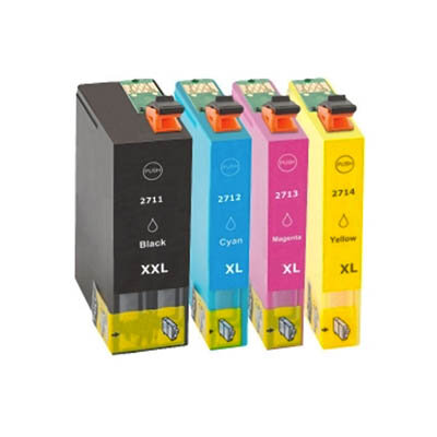 Huismerk Epson 27XL (T2715) Inktcartridges Multipack 4-Pack