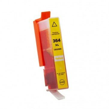 Huismerk HP 364XL (CB325EE) Inktcartridge Geel