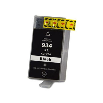 Huismerk HP 934XL Inktcartridge Zwart