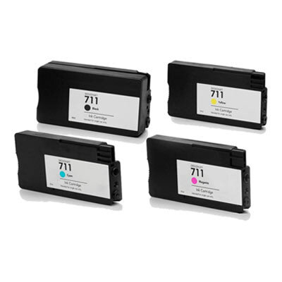 Huismerk HP 711 Inktcartridge Multipack 4-Pack
