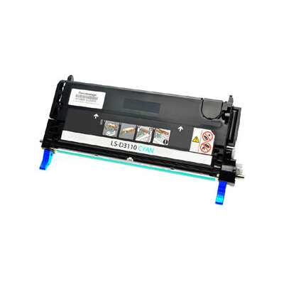Huismerk Dell 3110CN/3115CN Toner Cyaan
