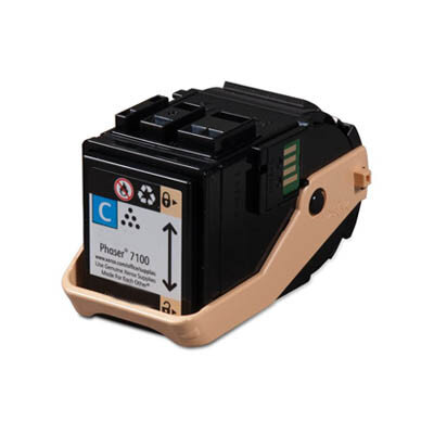 Huismerk Xerox 106R2599 Phaser 7100N/7100DN Toner Cyaan