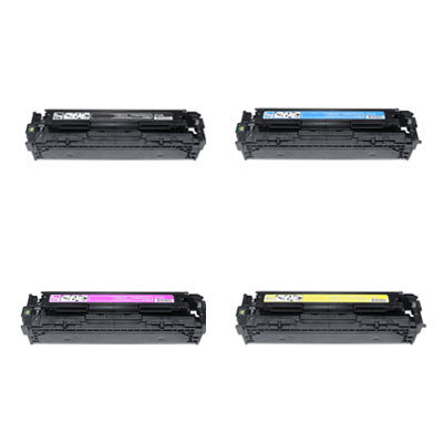 Huismerk Toner voor HP 125A (CB540/1/2/3A) Multipack 4-Pack