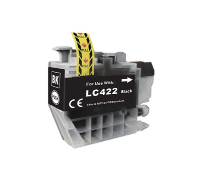 Huismerk Brother LC-422XL Inktcartridge Zwart Hoge Capaciteit