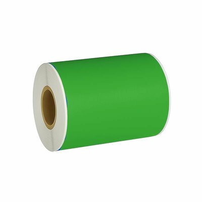 Huismerk Zebra labels, Verzendetiketten 102mmx150mm PostNL/DHL/DPD/UPS/GLS/TNT, 300 Etiketten, 25mm Kern, Groen, Permanent