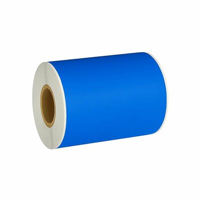 Huismerk Zebra labels, Verzendetiketten 102mmx150mm PostNL/DHL/DPD/UPS/GLS/TNT, 300 Etiketten, 25mm Kern, Blauw, Permanent