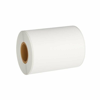 Huismerk Zebra labels, 102mmx210mm verzendetiketten DHL, 210 etiketten, 25mm kern, wit, permanent